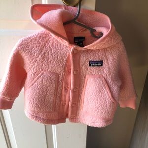baby girl 6-12 month patagonia jacket